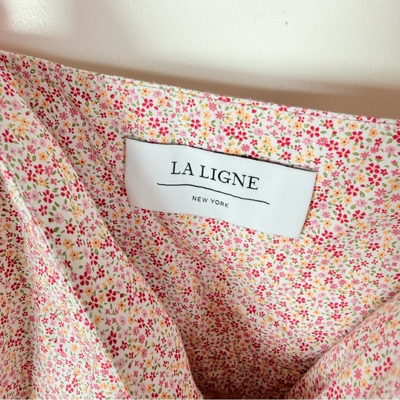 La Ligne Red Floral Kate Maxi Sundress - Picture 8 of 10